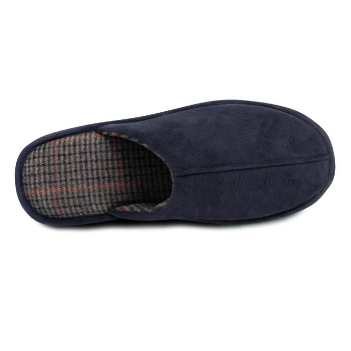 totes toasties® Mens Centre Seam Mule Navy Extra Image 5